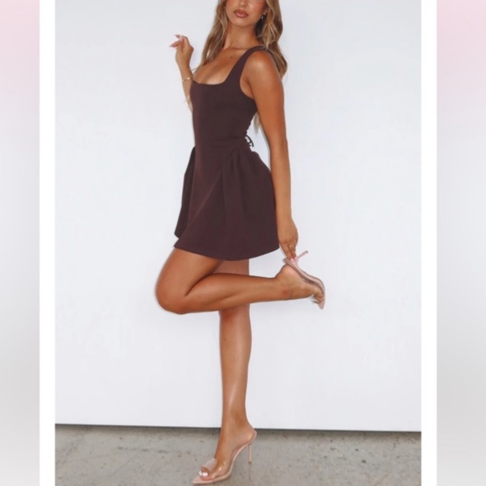 White Fox Moonlight Magic Mini Dress